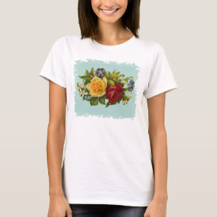 Rose Bouquet Victorian Vintage T-Shirt