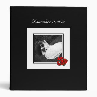Rose Bouquet Wedding Picture Binder