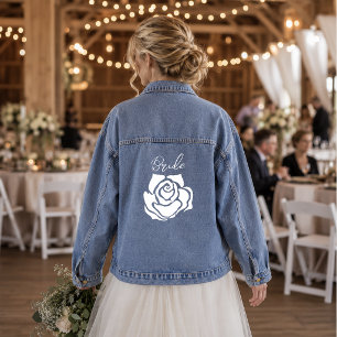Rose Bride Denim Jacket