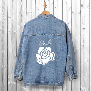 Rose Bride Denim Jacket