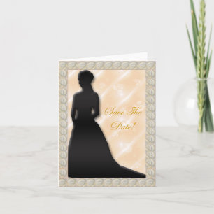 Rose Bud Bride Enregistrer La Carte Date