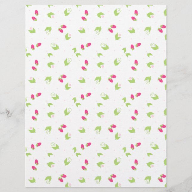 Rose Bud Stationery (Front)