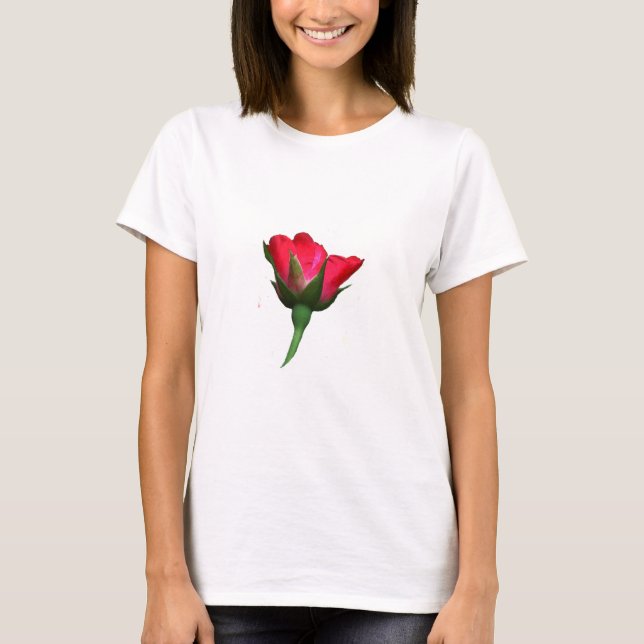 Rose bud T-Shirt (Front)