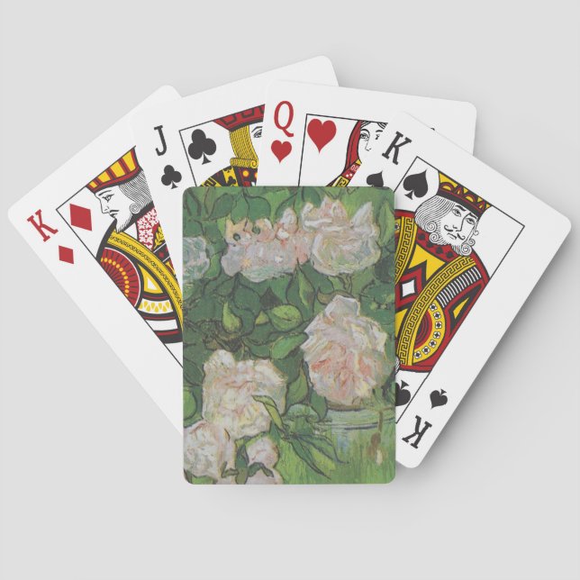 Rose Bush by Vincent Van Gogh  Playing Cards (Back)