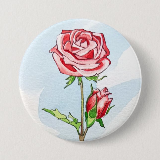 Rose Button (Front)