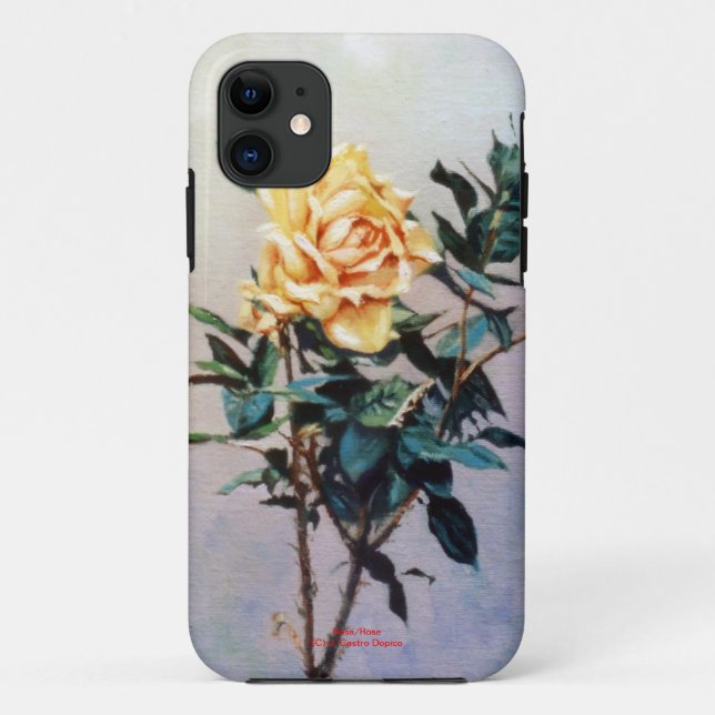 Rose Case-Mate iPhone Case (Back)