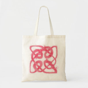 ROSE CELTIC KNOT Tote Bag