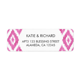 Rose Chaude Ikat