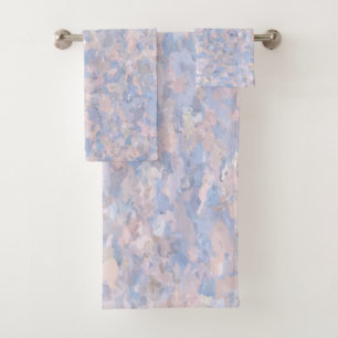 Rose clair et bleu