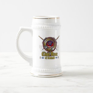 Rose Clan Badge Beer Stein