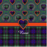 Rose clan Plaid Scottish tartan Photo Sculpture Magnet<br><div class="desc">A lovely design based on the real Scottish tartan</div>