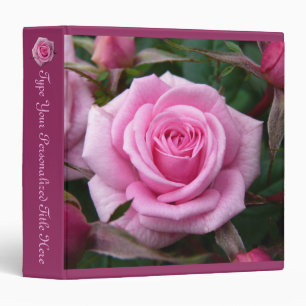 Rose Classeur Personnalisé Rose Rose Classeur de l