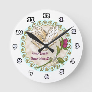 Rose   clock