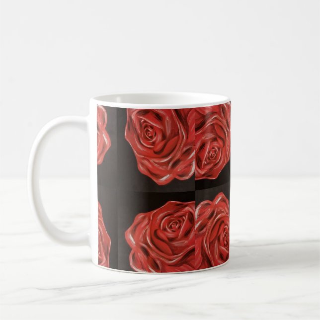 Rose Coffee Mug (Left)