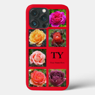 Rose Collage #1 Red iPhone 13 Pro Coque