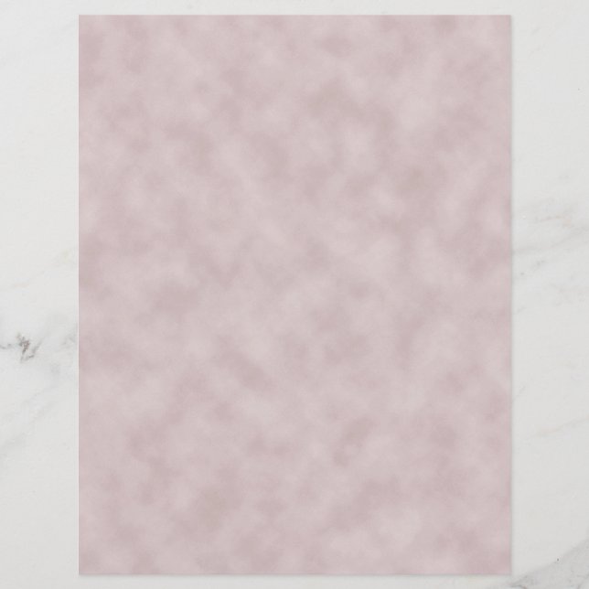 Rose Coloured Parchment Texture Background (Front)
