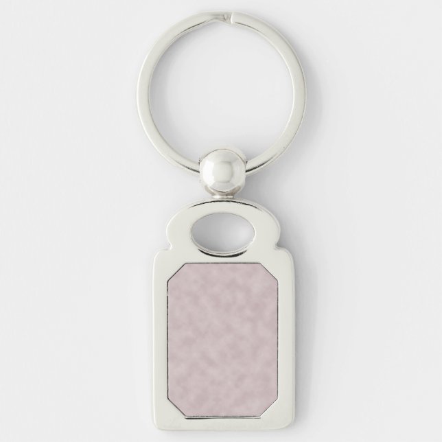 Rose Coloured Parchment Texture Background Keychain (Front)