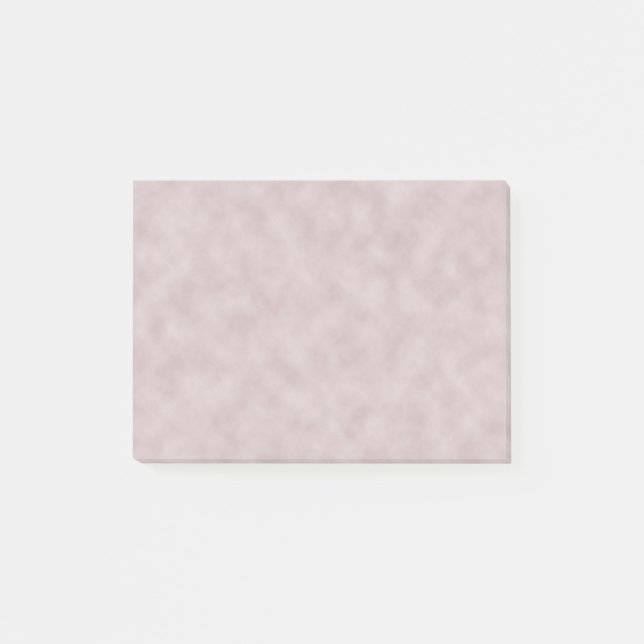 Rose Coloured Parchment Texture Background Post-it Notes (Front)