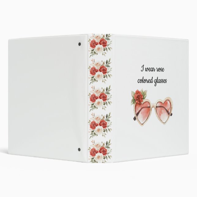Rose Coloured Sunglasses Binder (Background)