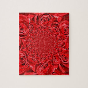 Rose-Coloured World: Floral Fantasy Jigsaw Puzzle
