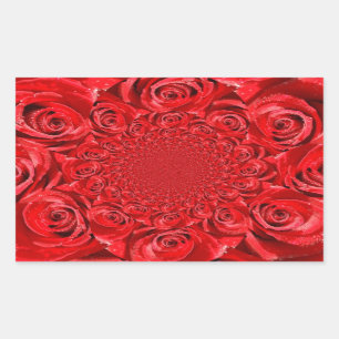 Rose-Coloured World: Floral Fantasy Sticker