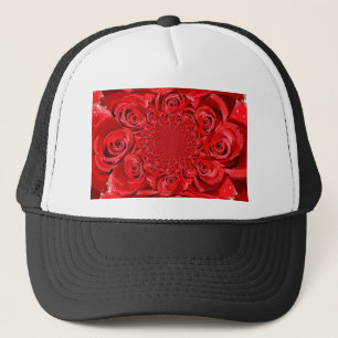 Rose-Coloured World: Floral Fantasy Trucker Hat