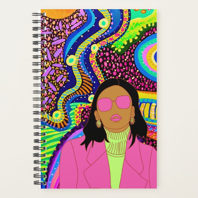 Rose Coloured World Planner (Front)