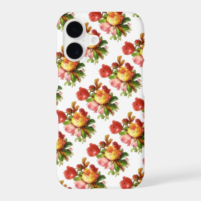 Rose Coque-Mate coque iphone (Verso)