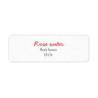 Rose corps beurre ajouter votre nom de texte poids