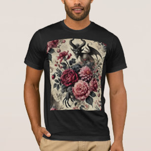 🔥 Rose Crematory – Gothic Wearable Art T-Shirt