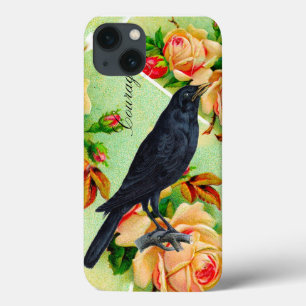 Rose Crow Courage iPhone 13 Case