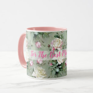 Rose Customize Vintage Modern Popular Floral Mug