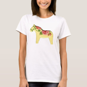 Rose dala horse Shirt
