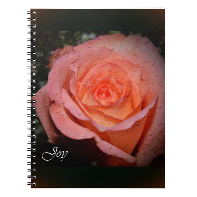 Rose de carnet de joie (Devant)