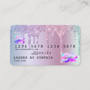 Rose de carte de crédit Gold Driving Gold ombre