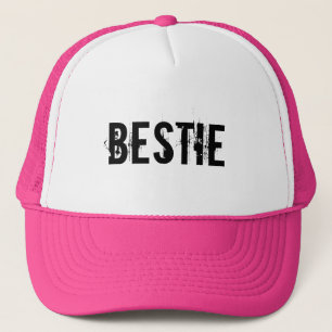 ROSE DE CASQUETTE DE CAMIONNEUR DE BESTIE