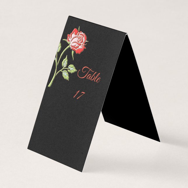 Rose de couleur simple (Front)