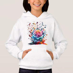 Rose DE GLACE DRIP DROP STYLÉ PAR SWEAT - SHIRT À
