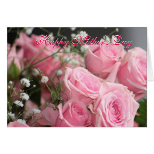 Rose de jardin rose Imprimer