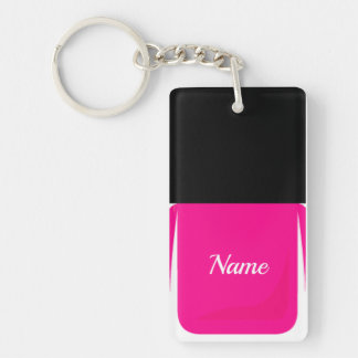 Rose de porte - clé de vernis à ongles