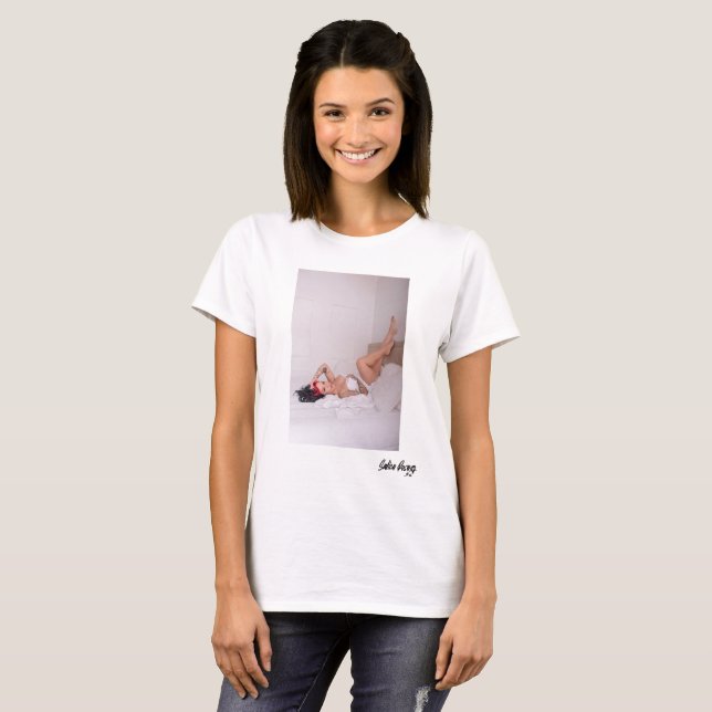 Rose de salice x Chemise T-Shirt Wild Thoughts (Devant entier)