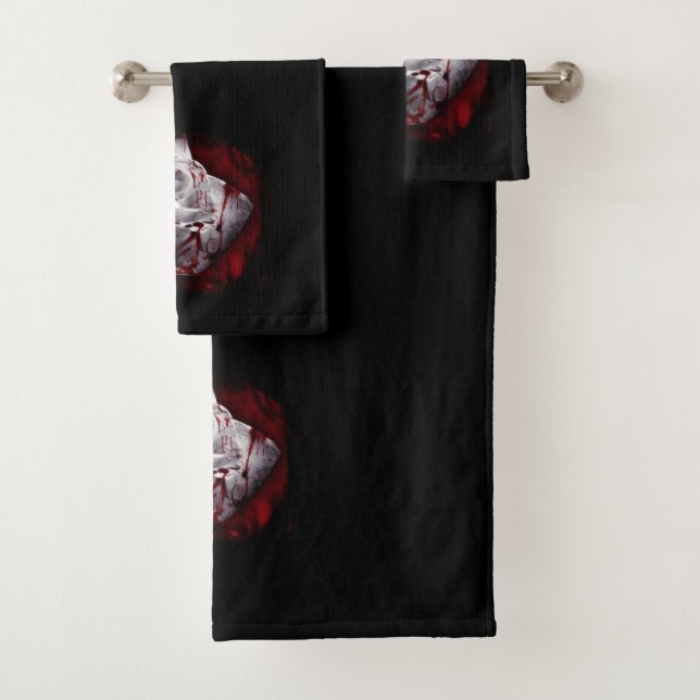 Rose de sang Taille moyenne du tapis de sol gothiq (En situation)