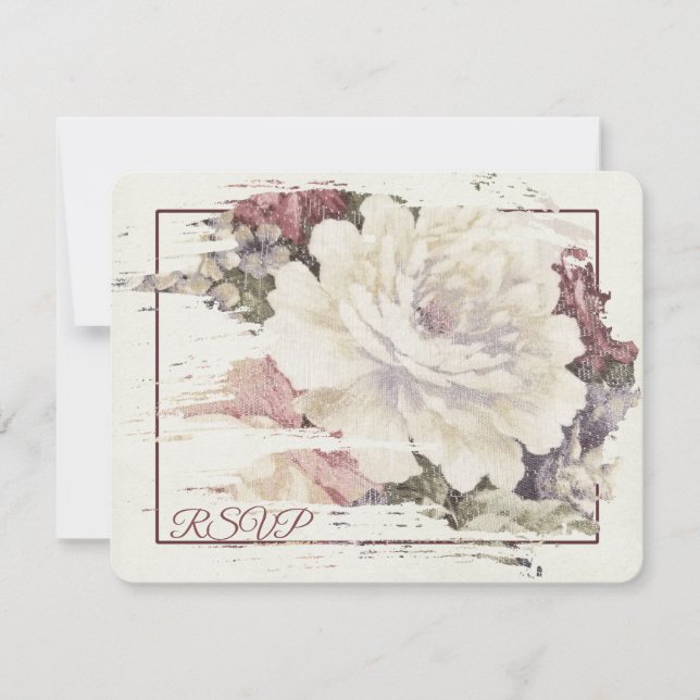 rose de tapisserie vintage RSVP (Devant)