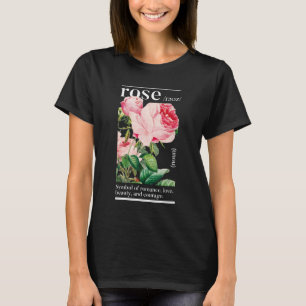 Rose Definition Vintage Floral Tee