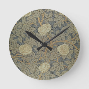 'Rose' design Round Clock