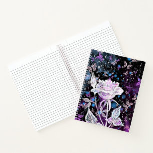 Rose d'hiver et Carnet des papillons