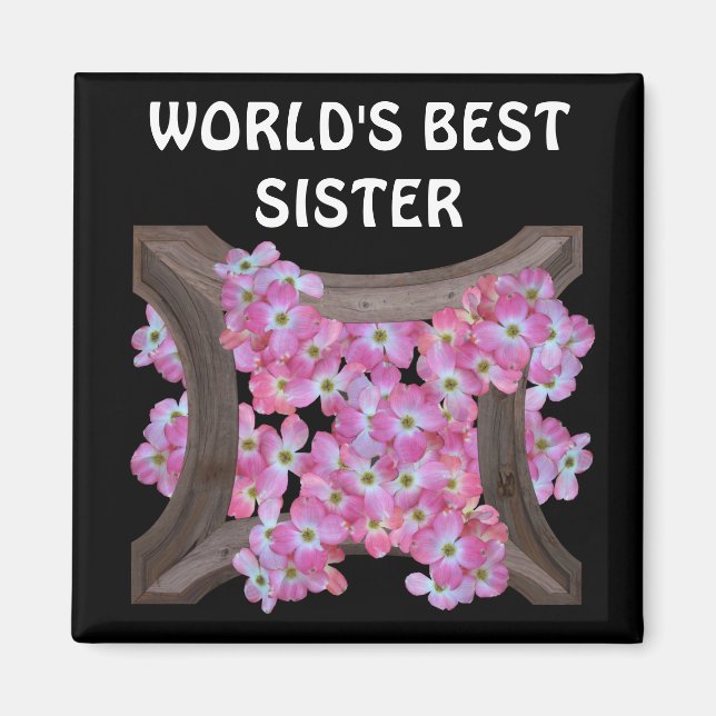 ROSE DOGWOOD MAGNET (Devant)