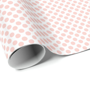 Rose Dots Wrapping Paper