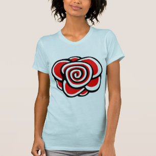 Rose Drawing - Customized T-Shirt