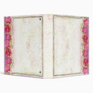 Rose Embroidary Album/Binder Binder